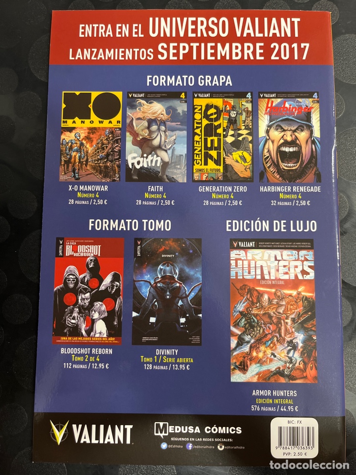 C&oacute;mics: X O MANOWAR CAP&Iacute;TULO 4 GENERAL Ed MEDUSA VALIANT ( 2017/&hellip; ) - Foto 2