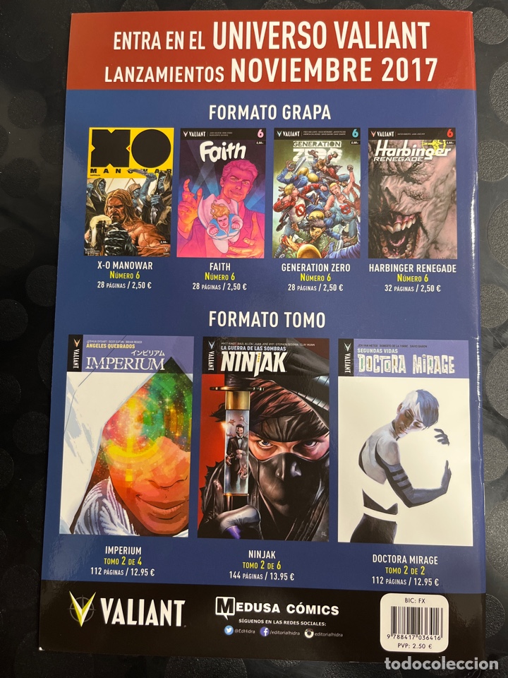 C&oacute;mics: X O MANOWAR CAP&Iacute;TULO 6 GENERAL Ed MEDUSA VALIANT ( 2017/&hellip; ) - Foto 2