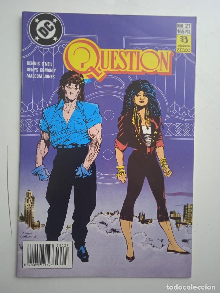 C&oacute;mics: QUESTION 27 ZINCO - Foto 1