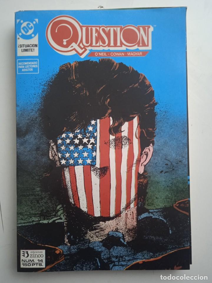 C&oacute;mics: QUESTION 14 ZINCO - Foto 1
