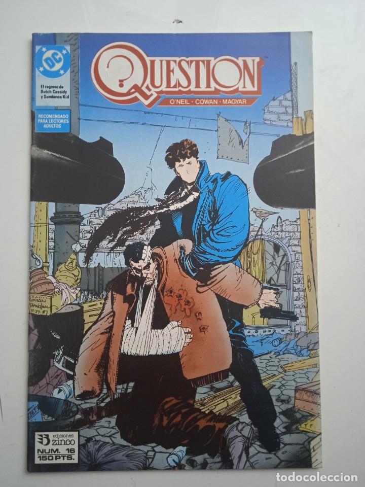 Comics: QUESTION 16 ZINCO