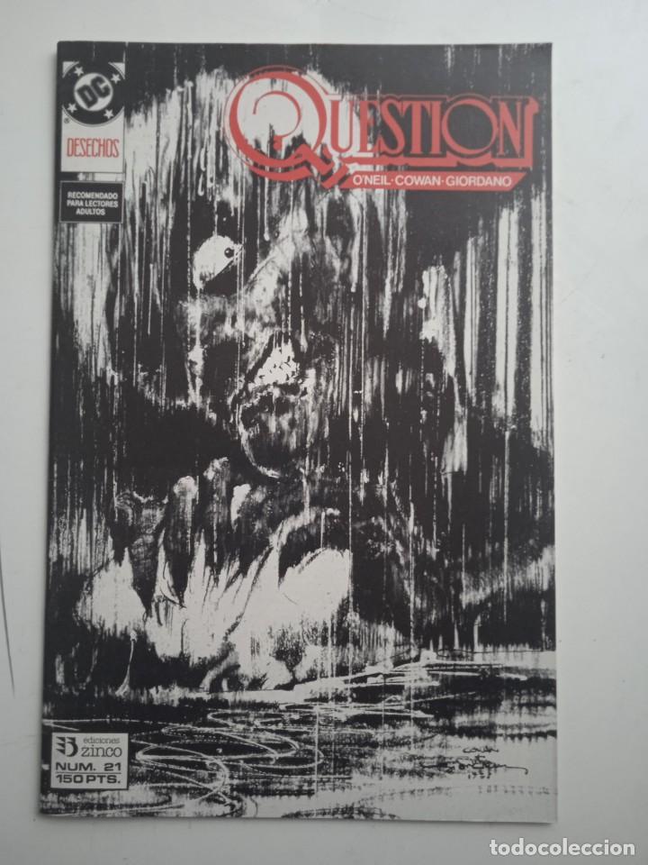 C&oacute;mics: QUESTION 21 ZINCO - Foto 1