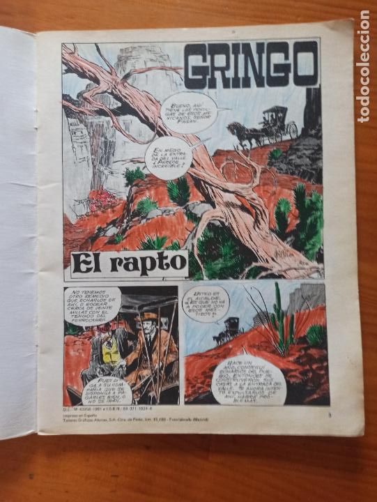 C&oacute;mics: GRINGO N&ordm; 2 - EL RAPTO - EDICIONES ALONSO (IS) - Foto 2