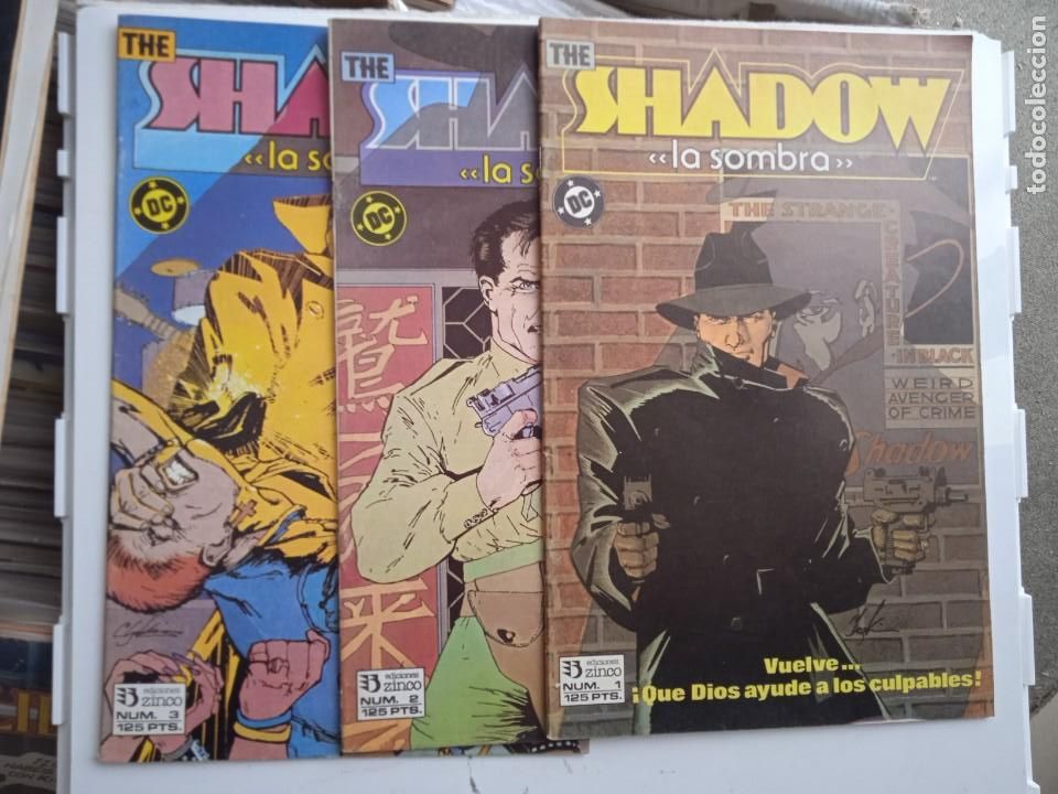 C&oacute;mics: THE SHADOW LA SOMBRA 1-2-3 ZINCO - Foto 1