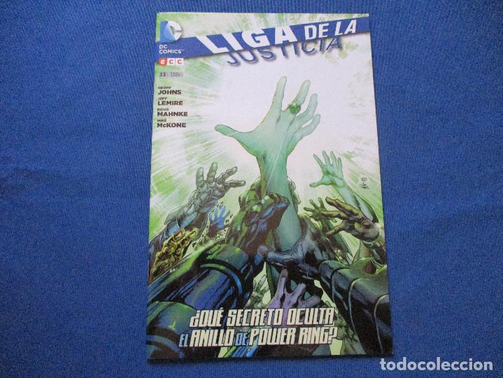 C&oacute;mics: DC / LIGA DE LA JUSTICIA N.&ordm; 33 de GEOFF JOHNS &middot; ECC - Foto 1
