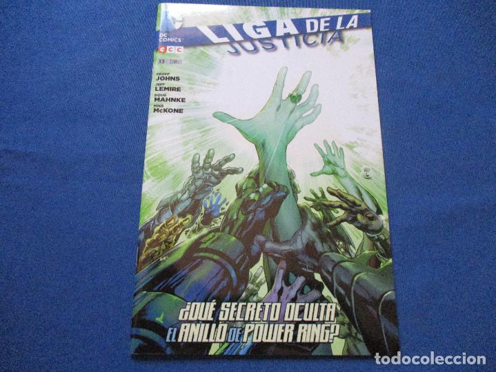 C&oacute;mics: DC / LIGA DE LA JUSTICIA N.&ordm; 33 de GEOFF JOHNS &middot; ECC - Foto 2
