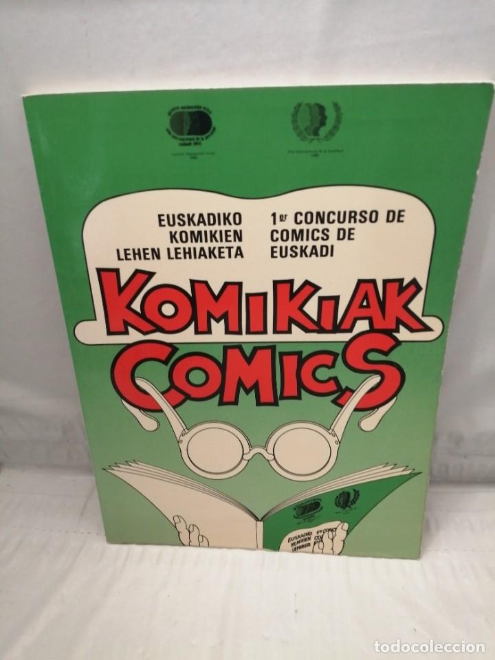 C&oacute;mics: KOMIKIAK C&Oacute;MICS. 1ER CONCURSO DE C&Oacute;MICS DE EUSKADI - Foto 1
