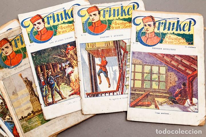C&oacute;mics: TRINKET AVENTURAS DE UN BOTONES - COMPLETA 16 N&Uacute;MEROS - 1920 - Foto 4
