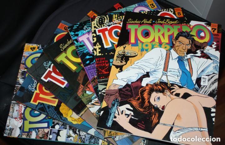 C&oacute;mics: TORPEDO TOMOS 1 AL 7 - ABUL&Iacute; / BERNET - TOUTAIN EDITOR - Foto 1