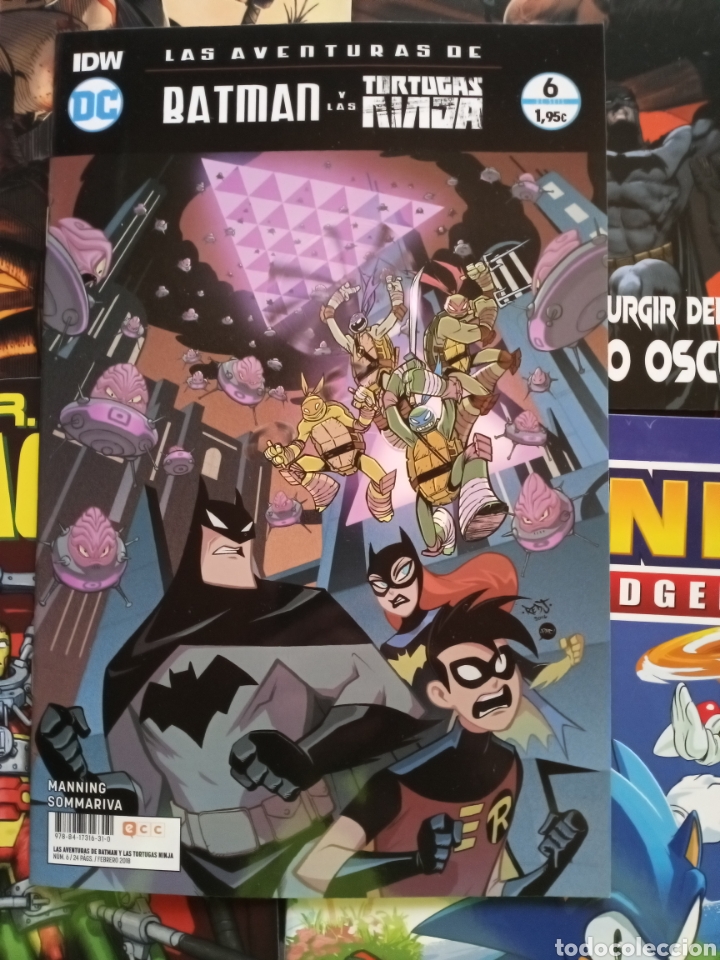 C&oacute;mics: Las aventuras de Batman y las tortugas ninja 6 cj80 - Foto 1