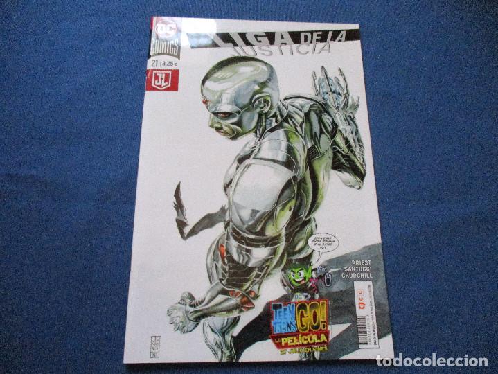 C&oacute;mics: DC / LIGA DE LA JUSTICIA N.&ordm; 76 NUEVO UNIVERSO N.&ordm; 21 &middot; ECC - Foto 2