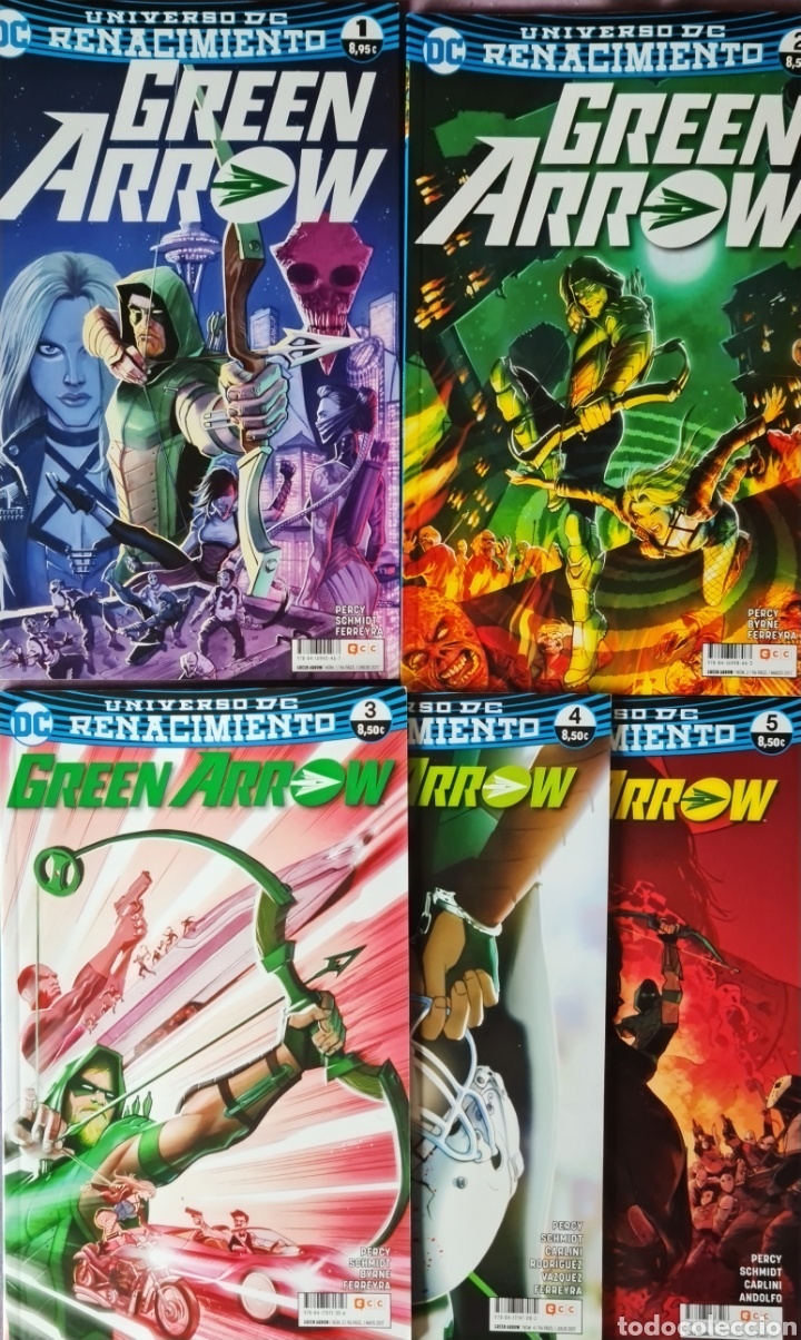 C&oacute;mics: Green Arrow Renacimiento 1 al 5 - Foto 1
