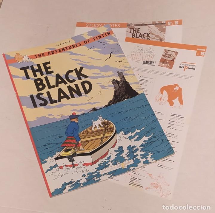 C&oacute;mics: TINTIN - THE BLACK ISLAND - EDICIONES DEL PRADO - Foto 1
