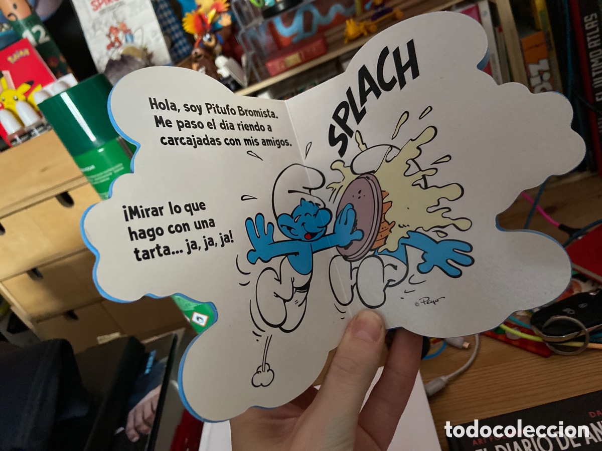 C&oacute;mics: Pitufo bromista - libro divo (casa) - Foto 2