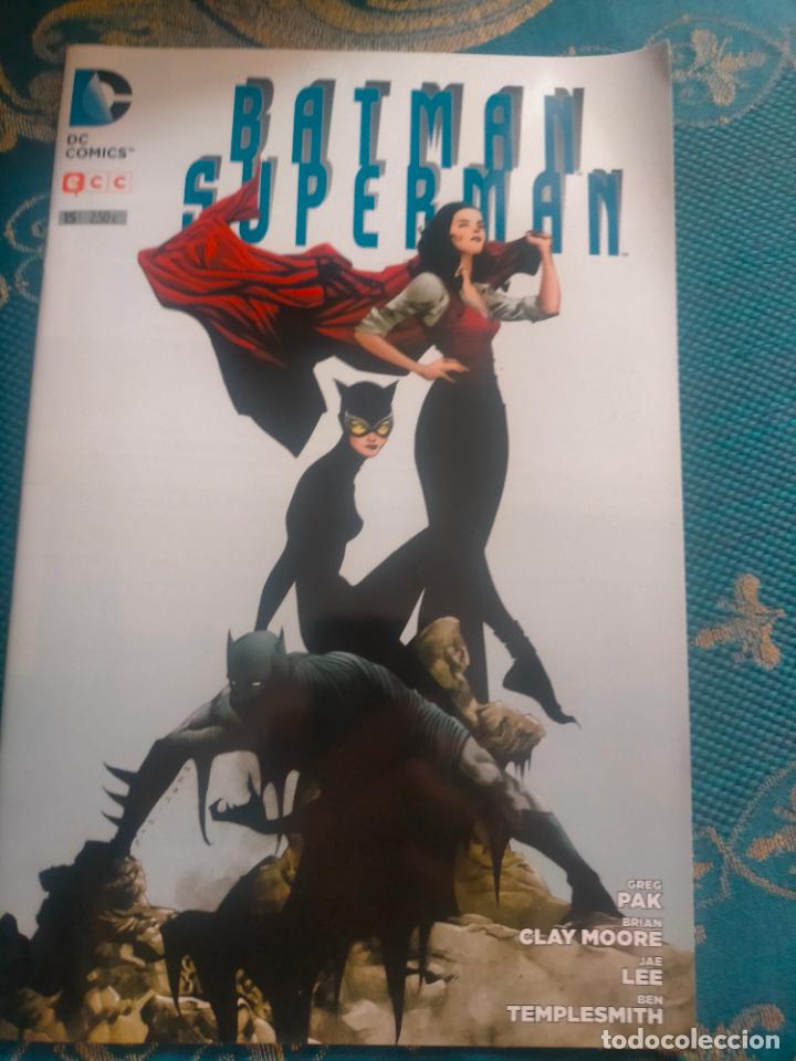 C&oacute;mics: COMIC DESCATALOGADO BATMAN SUPERMAN ECC DC N 15 - Foto 1