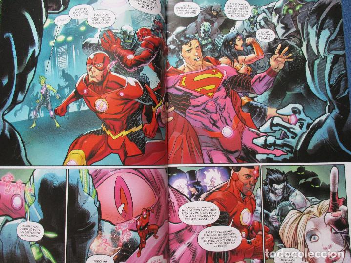 C&oacute;mics: DC / LIGA DE LA JUSTICIA - SIN JUSTICIA &middot; OBRA COMPLETA 4 GRAPAS &middot; ECC - Foto 5