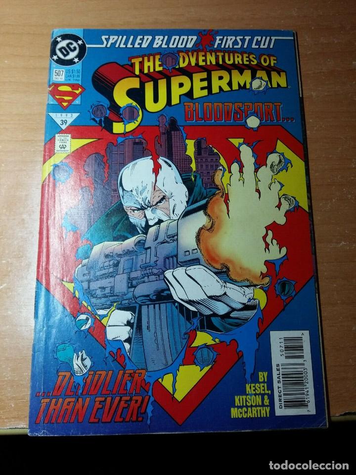 C&oacute;mics: The Adventures of Superman #507 DC Comics 1993 - Foto 1