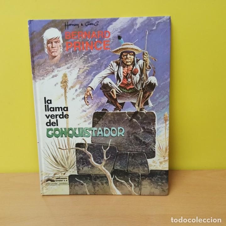 C&oacute;mics: COMIC / TEBEO - BERNARD PRINCE - LA LLAMA VERDE DEL CONQUISTADOR - HERMANN & GREG - Foto 1