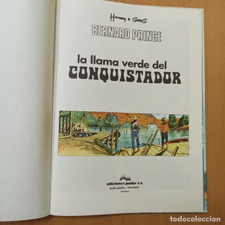 C&oacute;mics: COMIC / TEBEO - BERNARD PRINCE - LA LLAMA VERDE DEL CONQUISTADOR - HERMANN & GREG - Foto 3