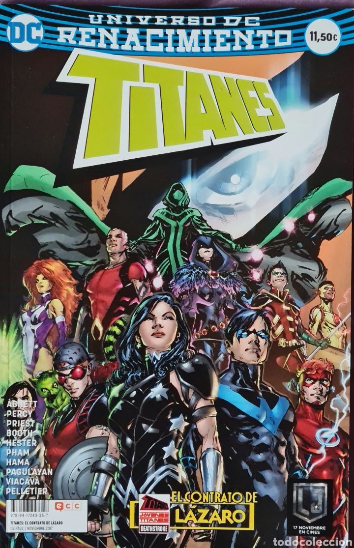 C&oacute;mics: Titanes Renacimiento: El Contrato de L&aacute;zaro - Foto 1