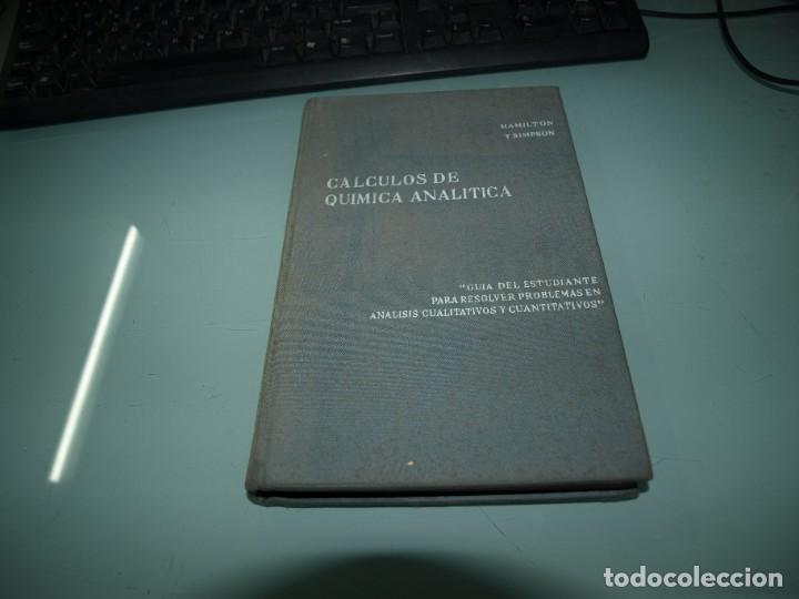 C&oacute;mics: Calculos de quimica analitica,Hamilton - Foto 1
