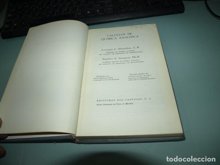 C&oacute;mics: Calculos de quimica analitica,Hamilton - Foto 2