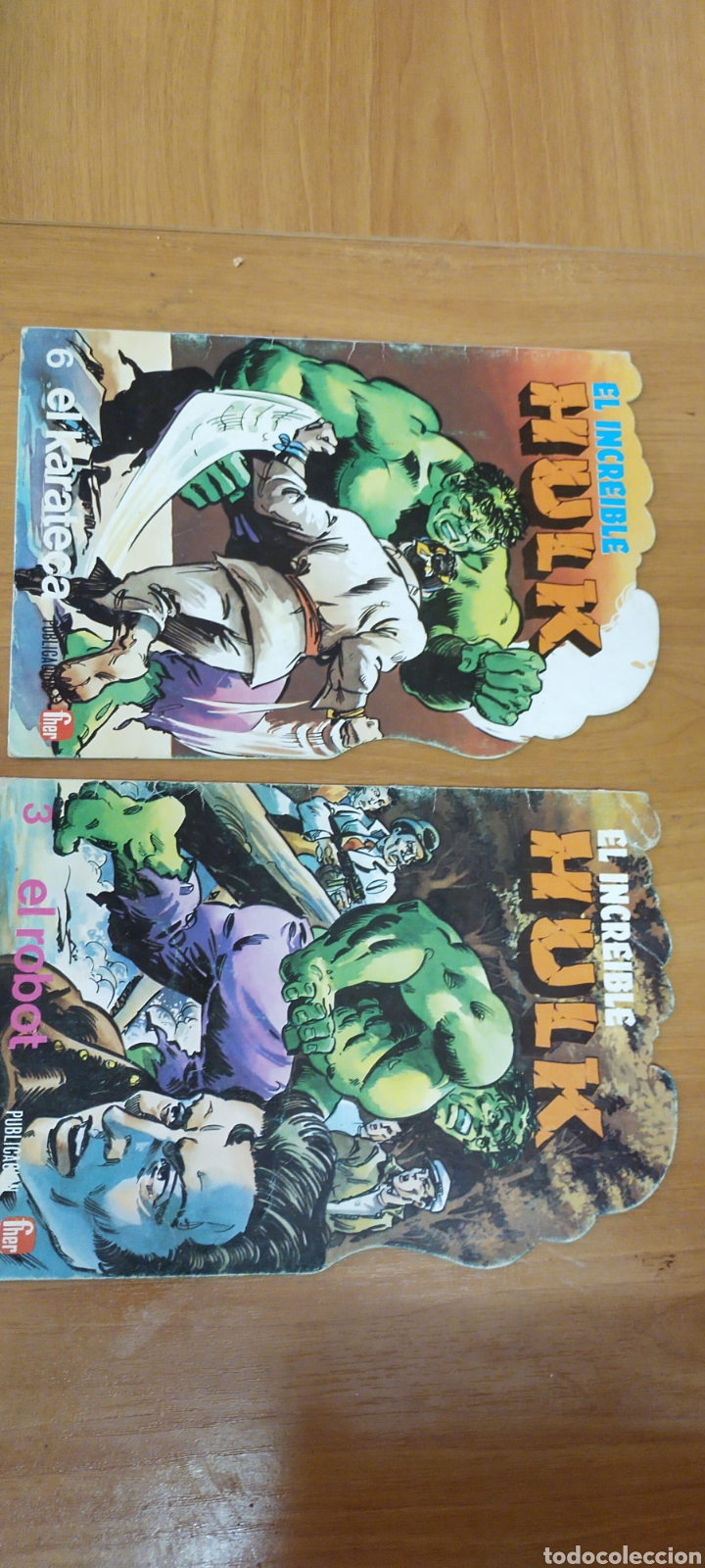 C&oacute;mics: El incre&iacute;ble Hulk 6 3 c&oacute;mic troquelados - Foto 1