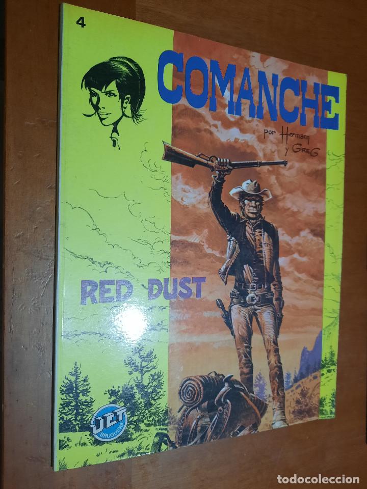 C&oacute;mics: COMANCHE. RED DUST. HERMANN. GREG. R&Uacute;STICA. BUEN ESTADO - Foto 1