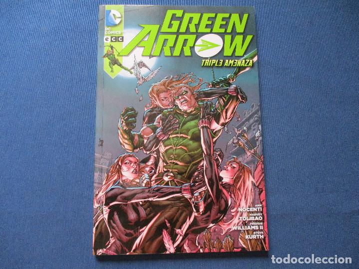 C&oacute;mics: DC / GREEN ARROW &middot; TRIPLE AMENAZA &middot; ECC - Foto 1