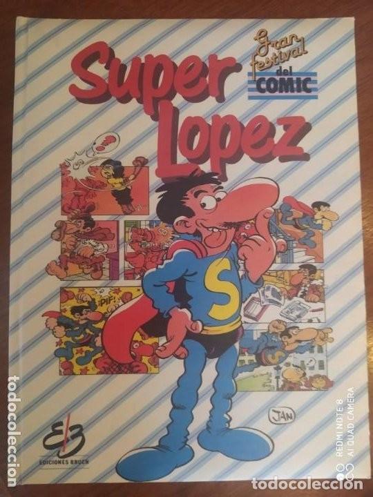 C&oacute;mics: SUPER LOPEZ, SUPERLOPEZ GRAN FESTIVAL DEL COMIC tomo 1 - Foto 1