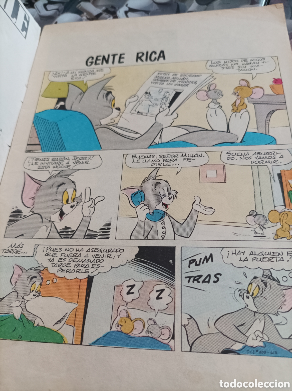 C&oacute;mics: LOTE DE 3 COMICS Tom y Jerry editorial sarpe A&Ntilde;O 1984 - Foto 7