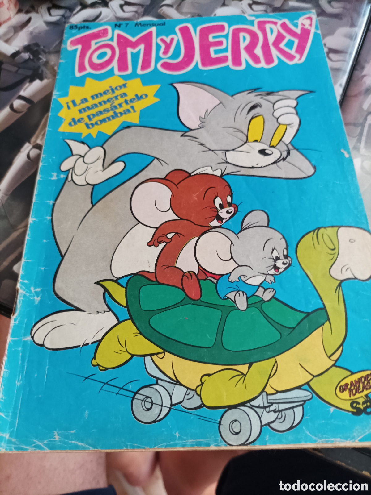 C&oacute;mics: LOTE DE 3 COMICS Tom y Jerry editorial sarpe A&Ntilde;O 1984 - Foto 3