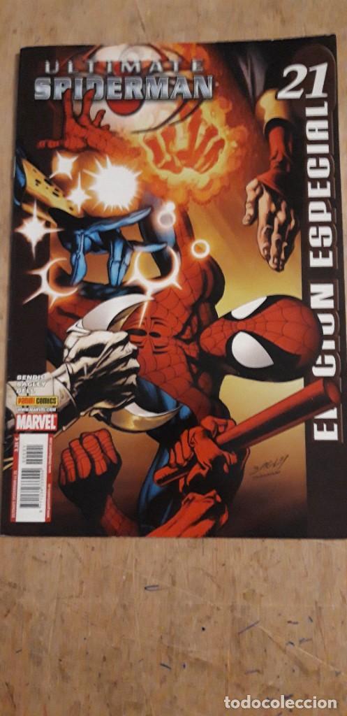 C&oacute;mics: 1 COMIC DE ** ULTIMATE SPIDERMAN ** N. 21 .VOL. 3 MARVEL ENERO 2008 - Foto 1