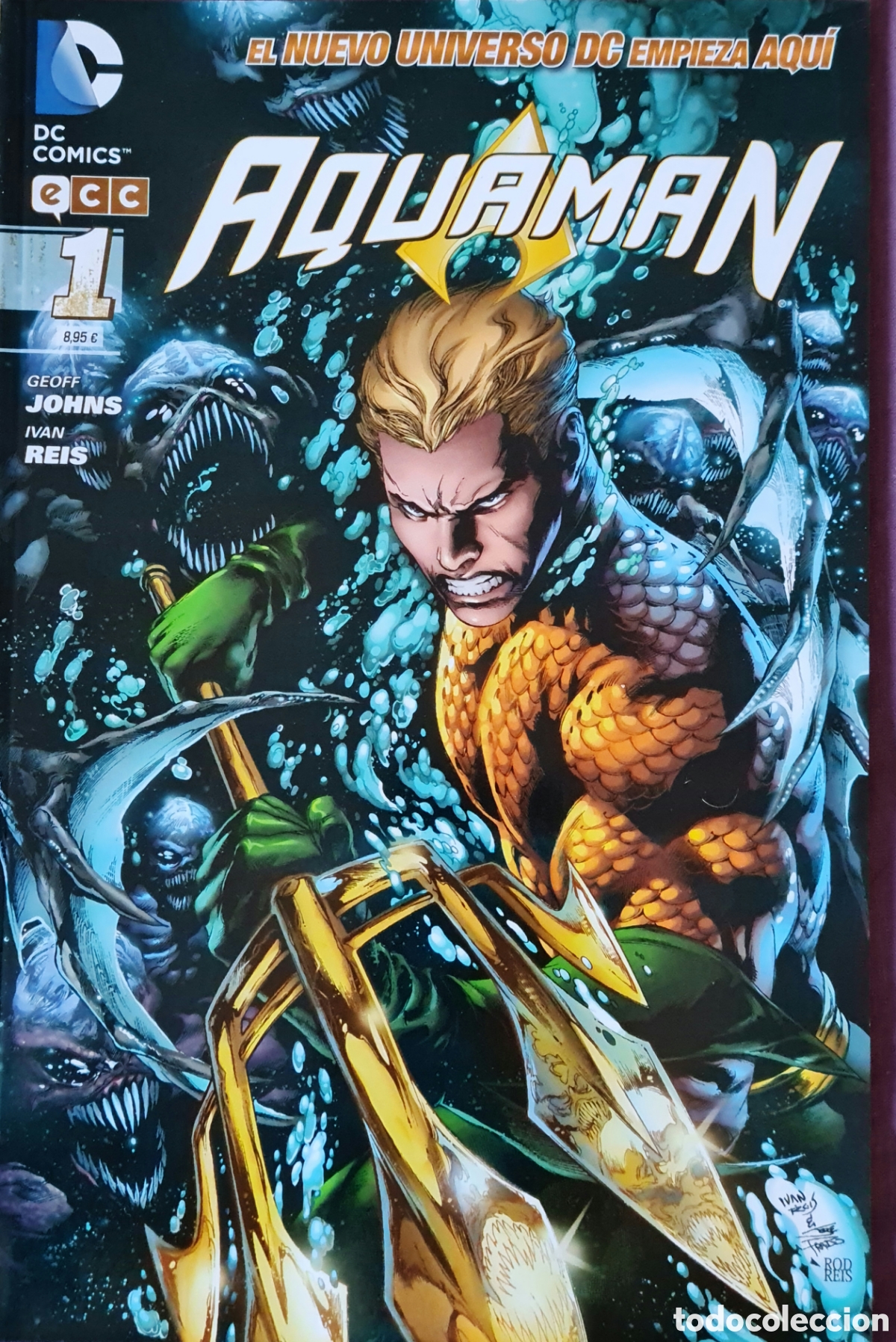 C&oacute;mics: Aquaman 1. Nuevos 52 ECC (Johns & Reis) - Foto 1