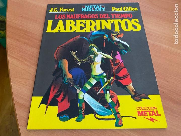 Comics: METAL HURLANT LOS NAUFRAGOS DEL TIEMPO. LABERINTOS (COB79)