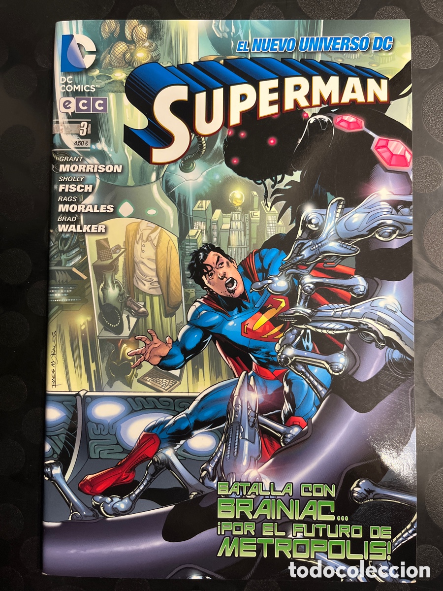 C&oacute;mics: SUPERMAN N.3 BATALLA CON BRAINIAC NUEVO UNIVERSO DC ECC ( 2012/&hellip; ) - Foto 1
