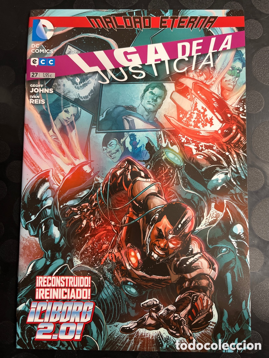 C&oacute;mics: LIGA DE LA JUSTICIA N.27 MALDAD ETERNA DC ECC ( 2012/&hellip; ) - Foto 1