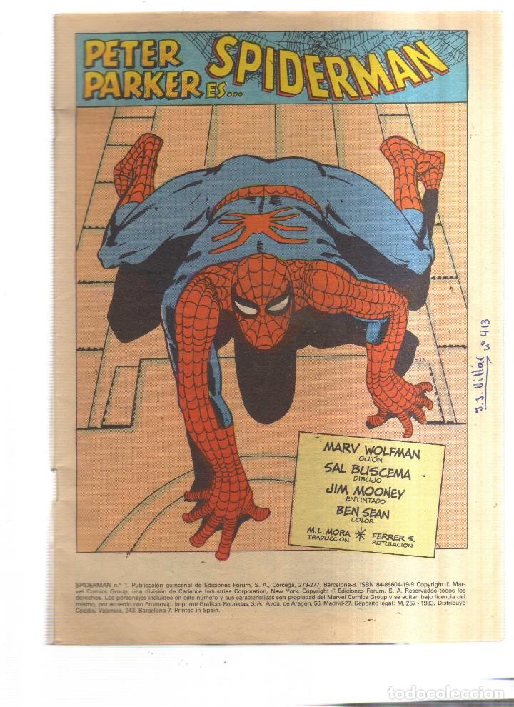 C&oacute;mics: Spiderman N&ordm; 1 El hombre ara&ntilde;a - Forum - Foto 5
