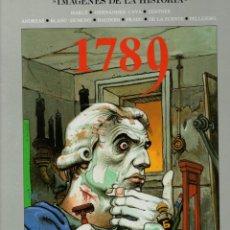 Cómics: 1789 LA REVOLUCION FRANCESA. VARIOS AUTORES. IMAGENES DE LA HISTORIA Nº 19. IKUSAGER 1989. Lote 363759380