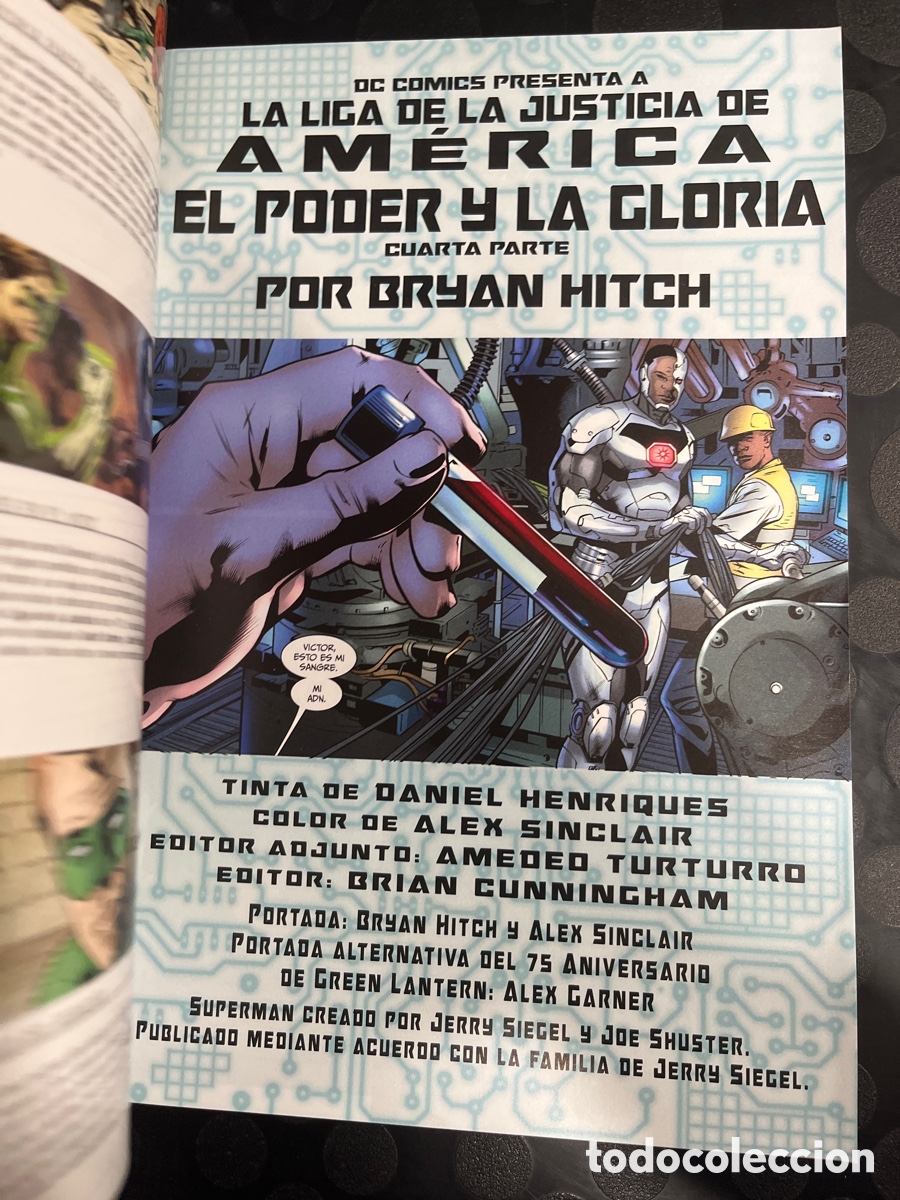C&oacute;mics: JLA : LIGA DE LA JUSTICIA DE AM&Eacute;RICA N.4 EL PODER Y LA GLORIA DC ECC ( 2015/2017 ) - Foto 3