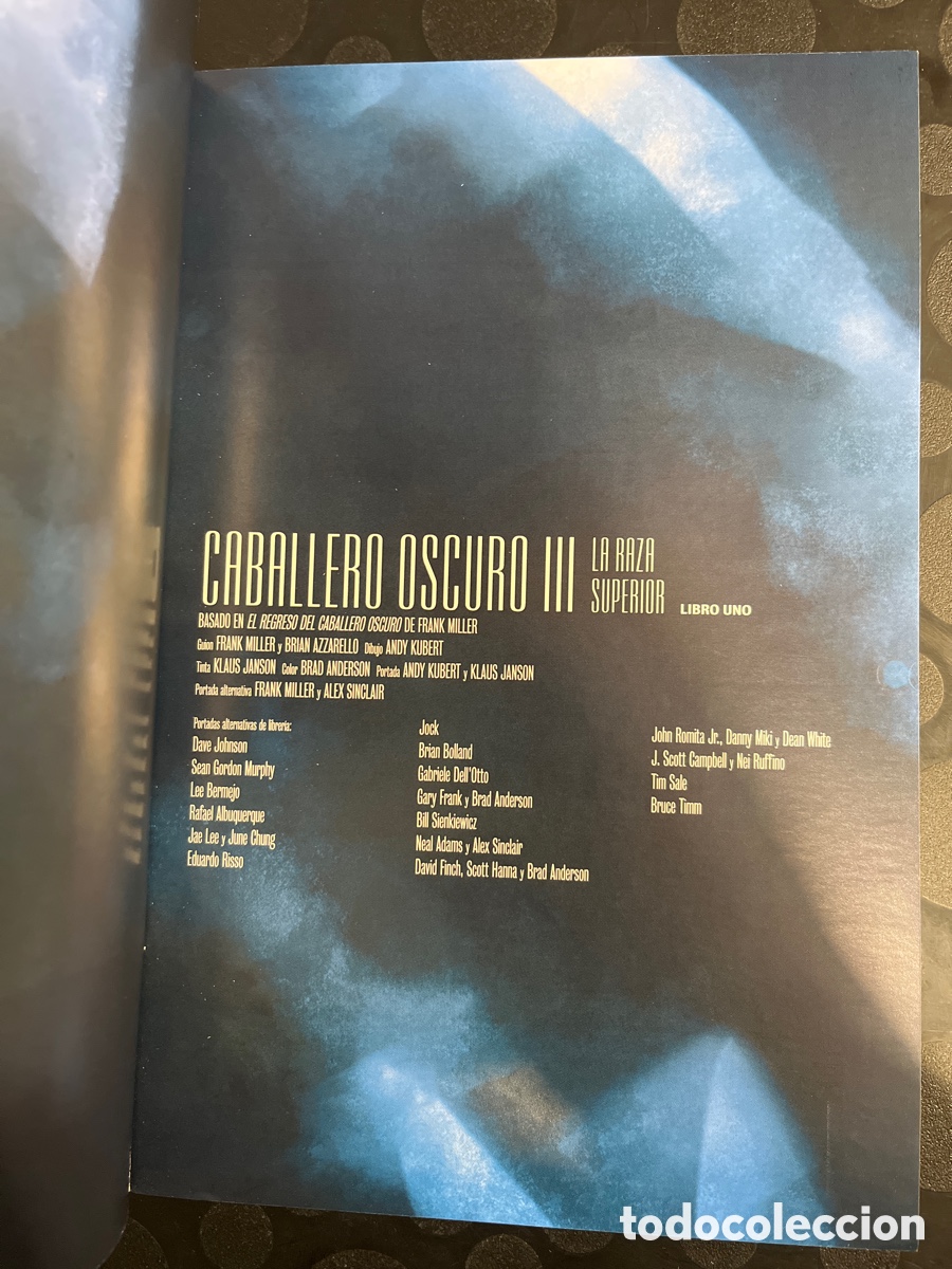 C&oacute;mics: CABALLERO OSCURO III LIBRO UNO : LA RAZA SUPERIOR DC ECC 1 ( 2016/2017 ) - Foto 3
