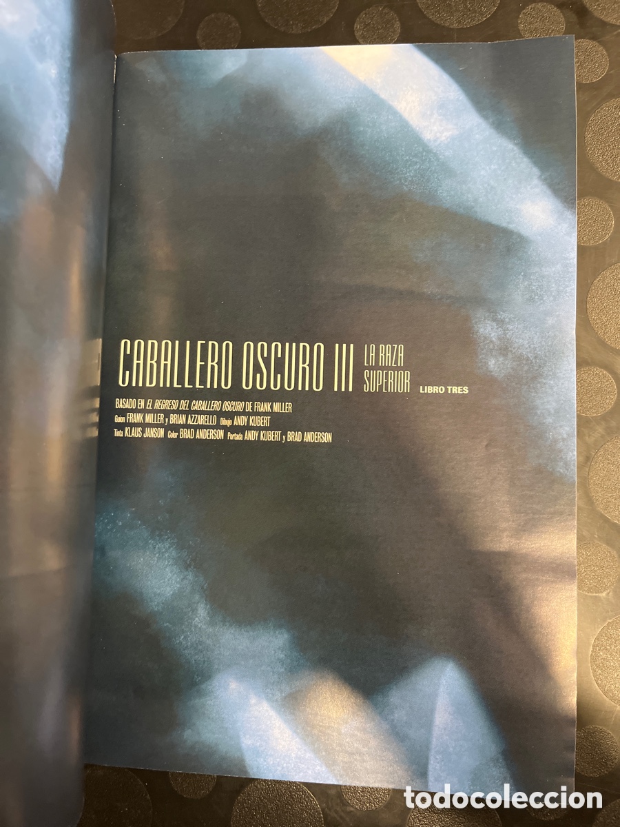 C&oacute;mics: CABALLERO OSCURO III LIBRO TRES : LA RAZA SUPERIOR DC ECC 3 ( 2016/2017 ) - Foto 3
