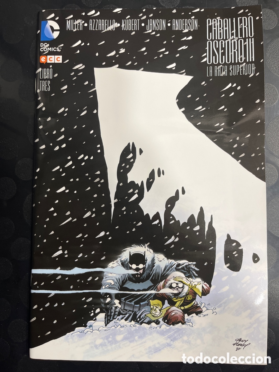 C&oacute;mics: CABALLERO OSCURO III LIBRO TRES : LA RAZA SUPERIOR DC ECC 3 ( 2016/2017 ) - Foto 1