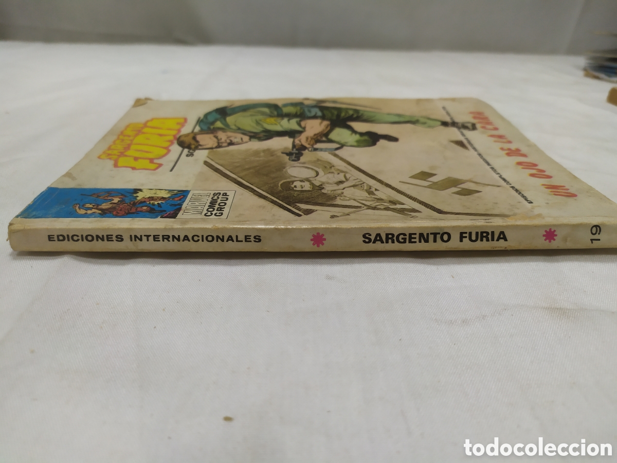 C&oacute;mics: Sargento Furia, un ojo de la cara. Marvel Comics Group, 1973 - Foto 2