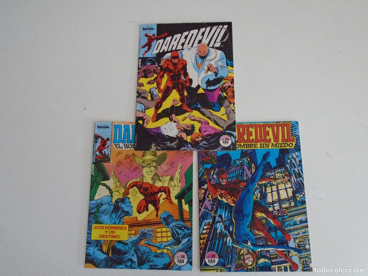 C&oacute;mics: COMIC . DAREDEVIL . LOTE X 3 . FORUM , &ordm; 36 , 38 , 39 - Foto 1