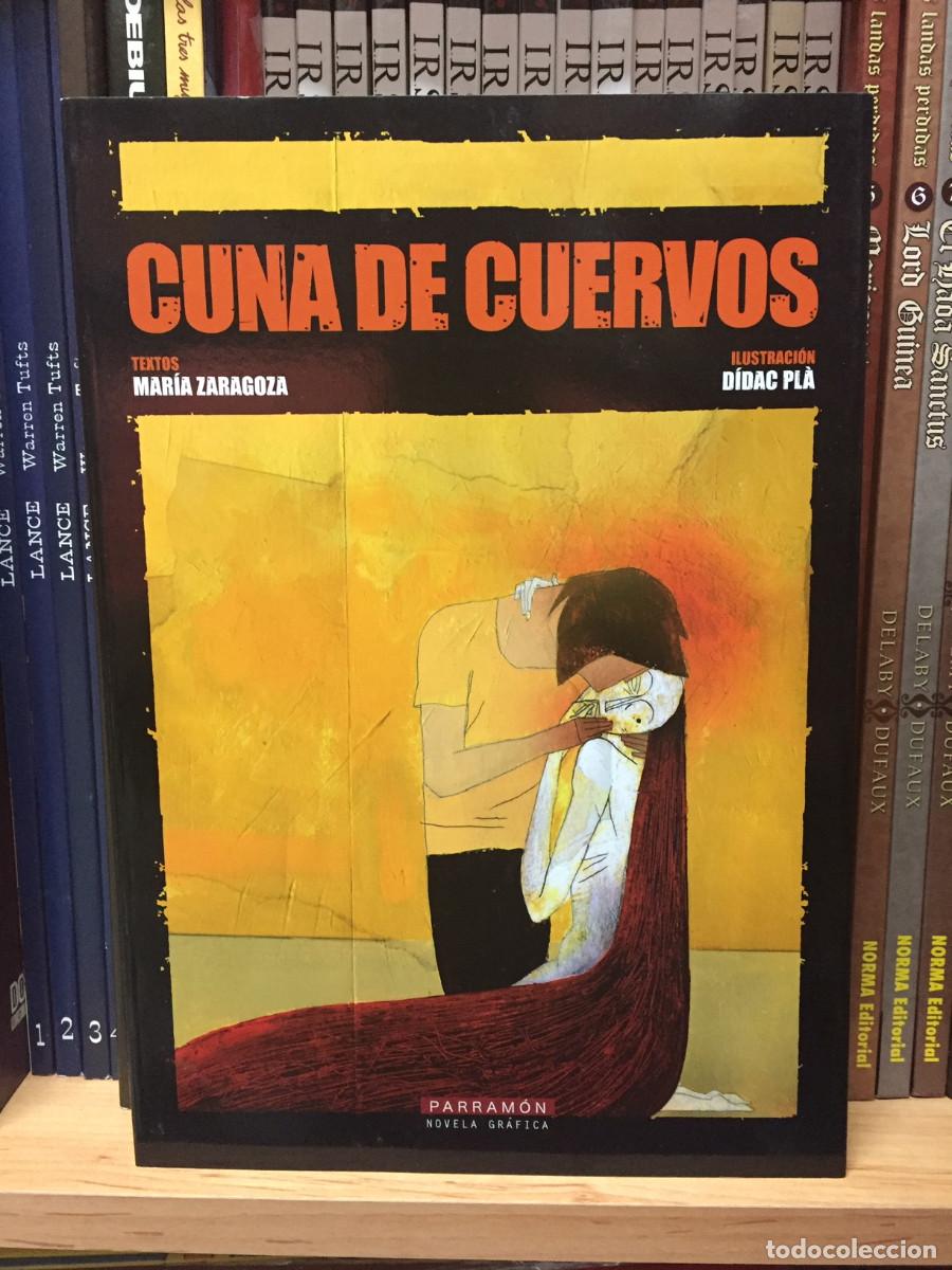 C&oacute;mics: Cuna de cuervos, de Mar&iacute;a Zaragoza y D&iacute;dac Pl&agrave;. Editorial Parramon. - Foto 1