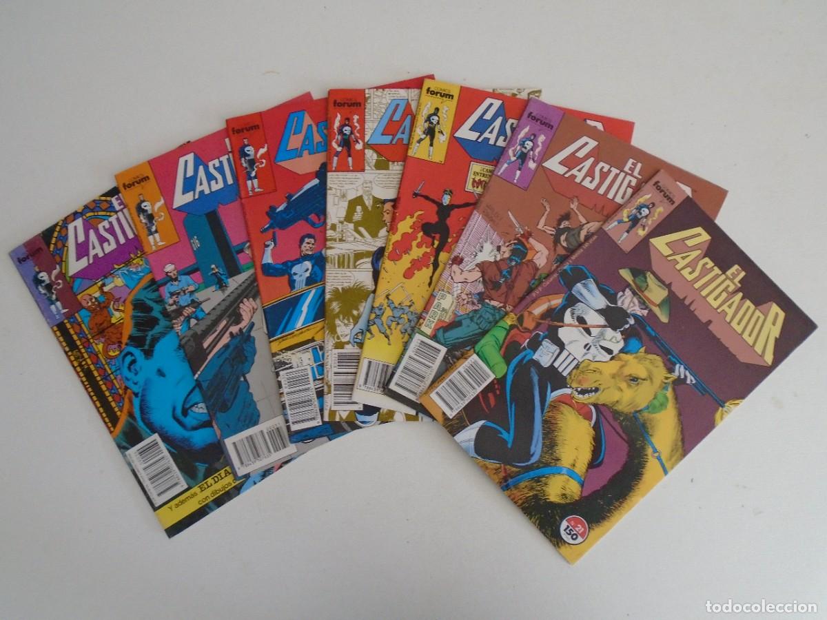 C&oacute;mics: COMIC . EL CASTIGADOR . LOTE X 7 . FORUM . NUEVOS - Foto 1