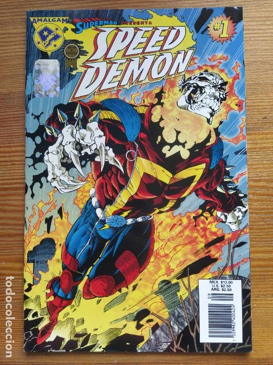 C&oacute;mics: SPEED DEMON N&ordm; 1 - AMALGAM COMICS - EDITORIAL VID (C1**) - Foto 1
