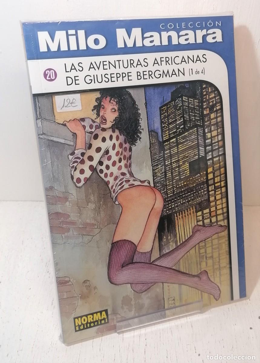 C&oacute;mics: Comic: &rdquo;Milo Manara: Las aventuras de Giuseppe Bergman&rdquo; 4 tomos Norma editorial - Foto 1