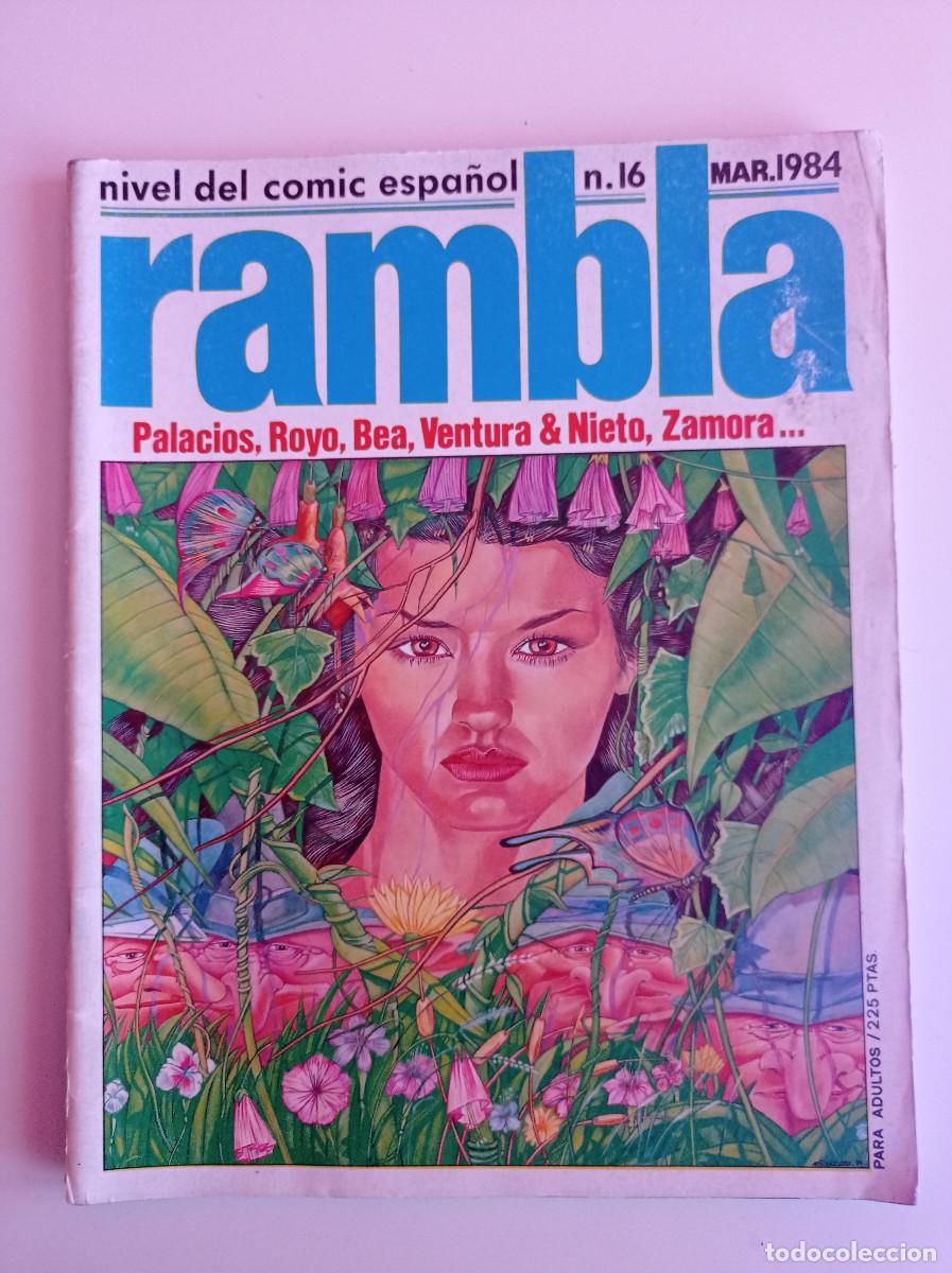 C&oacute;mics: RAMBLA N&ordm; 16 NIVEL DEL COMIC ESPA&Ntilde;OL MARZO 1984 - Foto 1